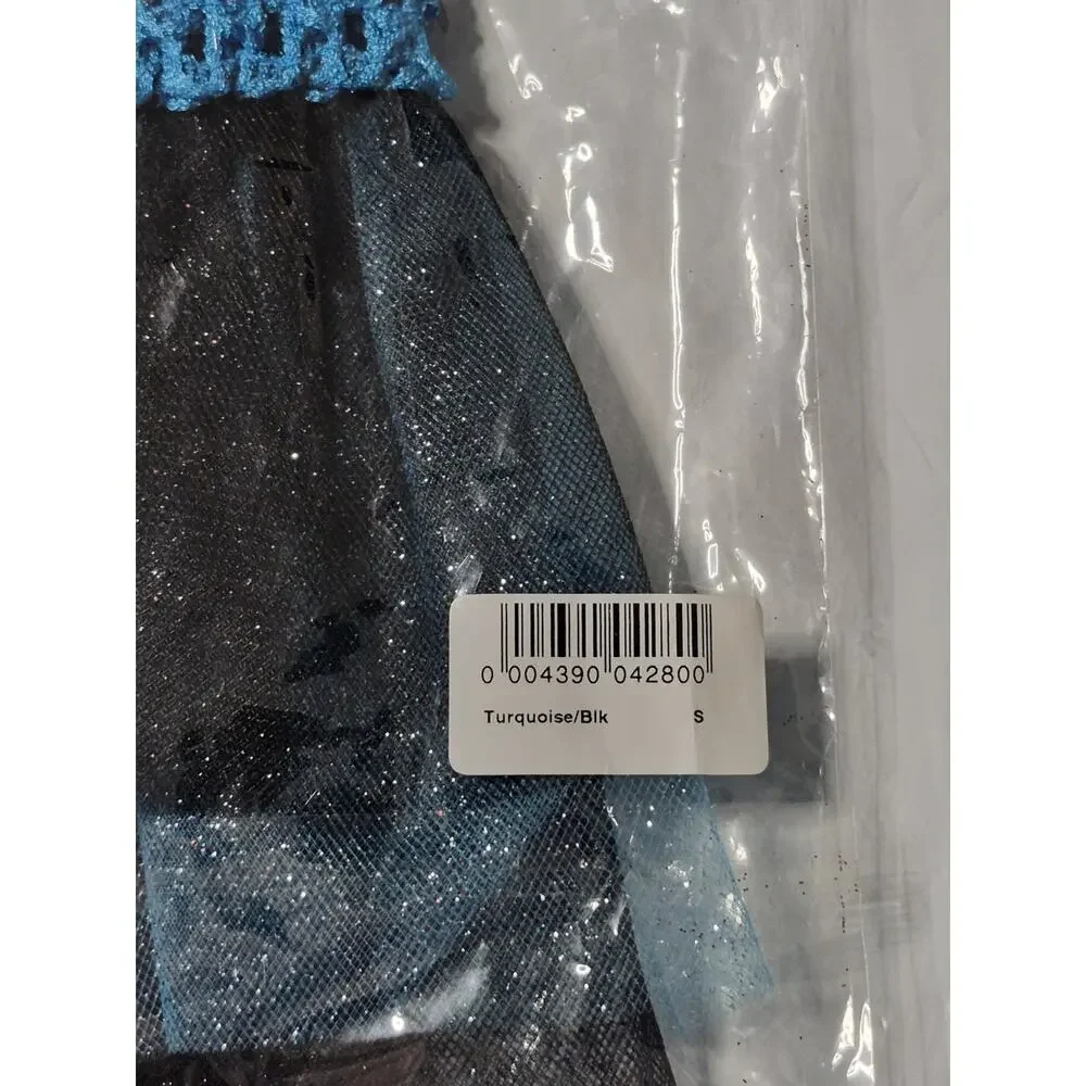 Dog , Cat Dress Tutu Black Blue Pet Outfit Size S Holloween Costume Puppy Skirt